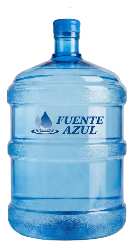 Garrafón retornable Fuente Azul de 20 litros